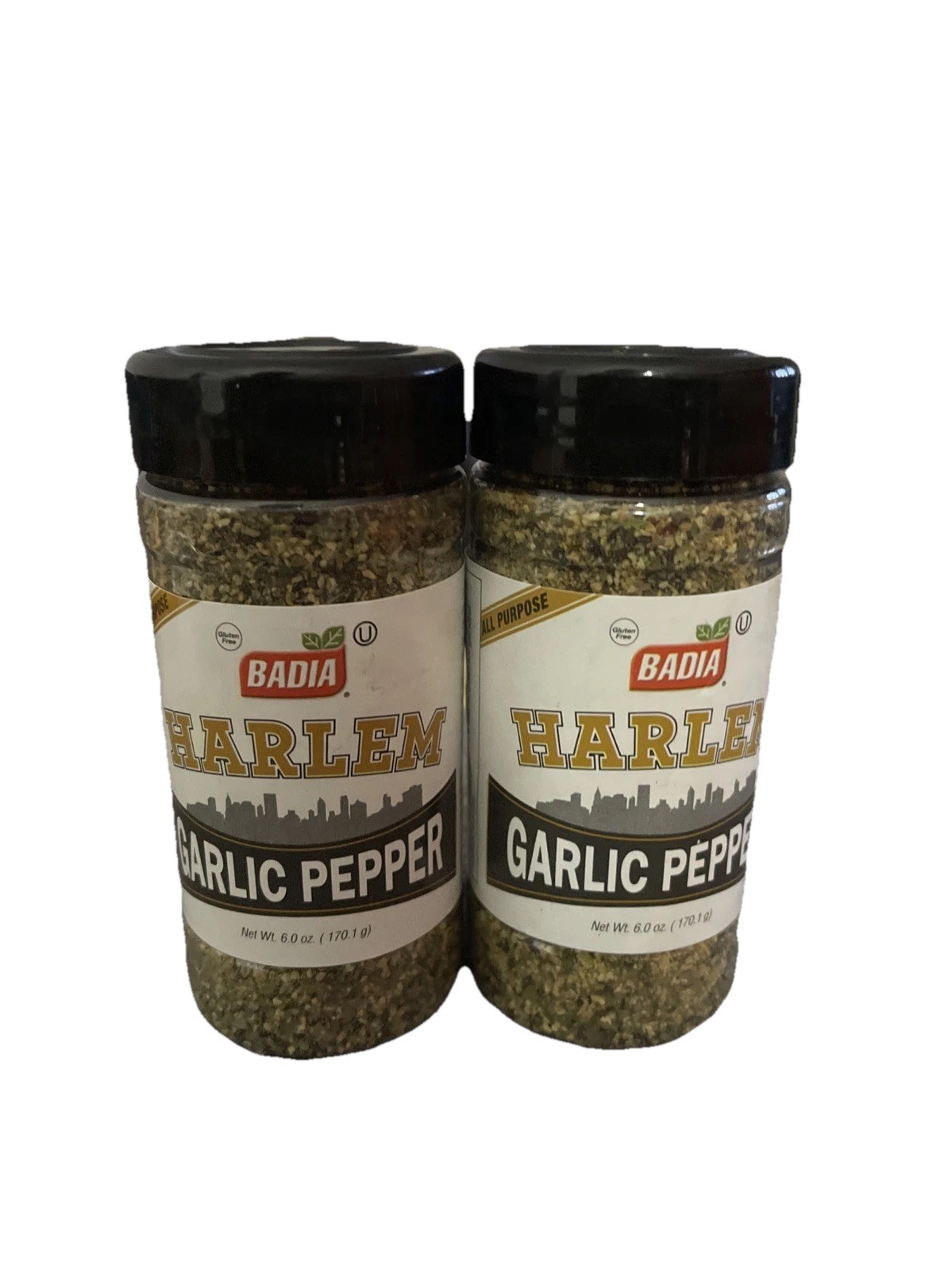 2 Pack Badia Harlem Garlic Pepper/Allpurpose/meat/Seasoning/Sazon/Ajo Pimienta