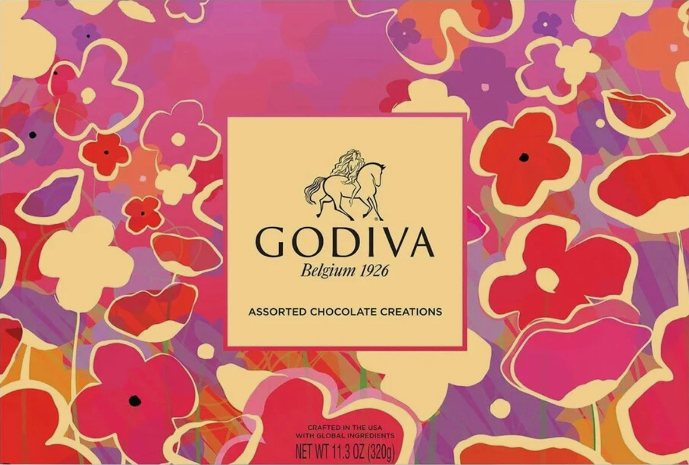 2 Godiva Belgium Goldmark Assorted Chocolate 11.3oz (27 Pieces) Box