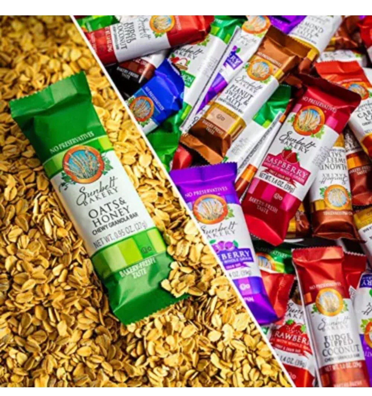 Sunbelt Bakery Oats & Honey Chewy Granola Bars (4-Boxes) Free Shipping!!!!!!