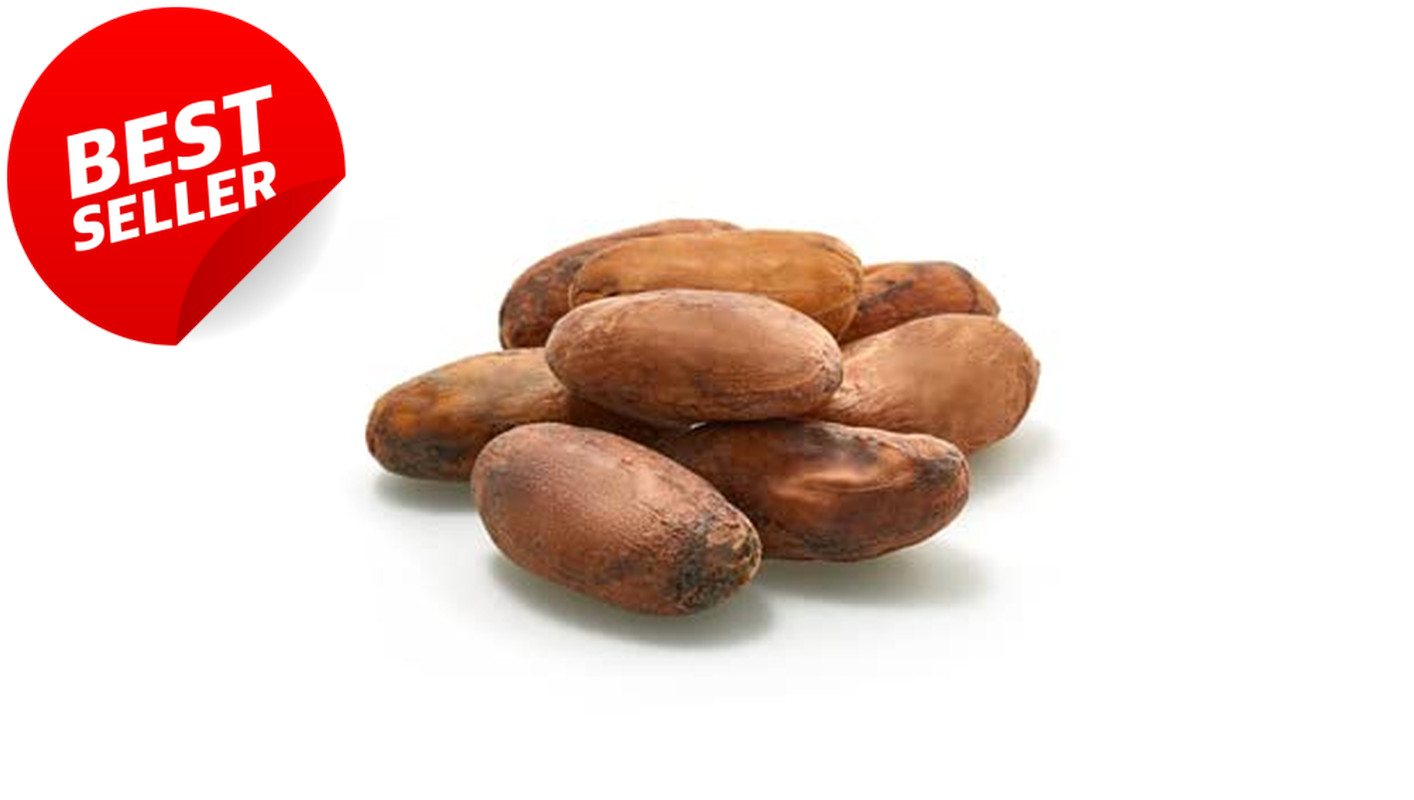 Organic Raw Cacao Beans 2.2Lb Unroasted Fermented Vegan Gluten Free Baking – US