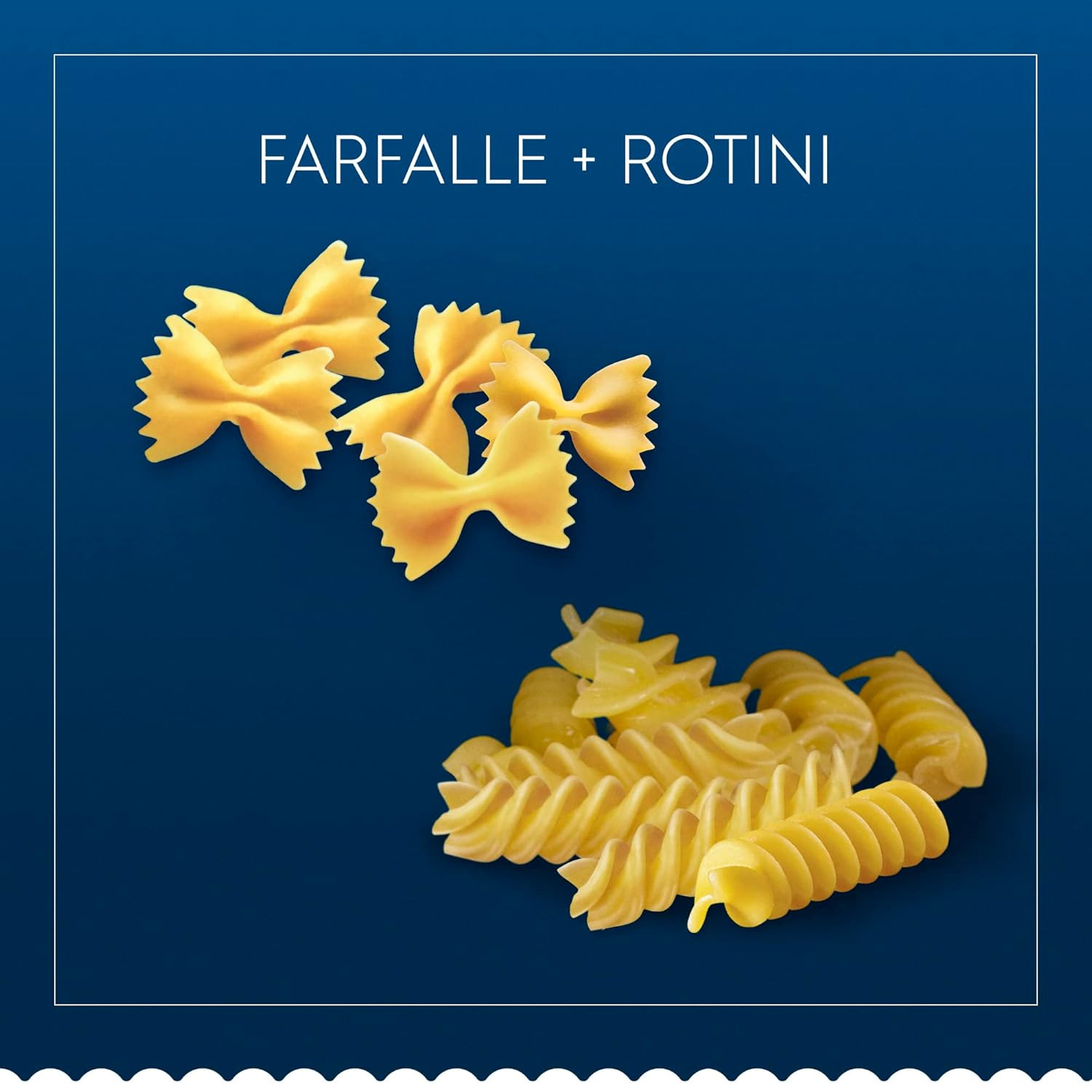 Pasta Variety Pack, Farfalle & Rotini, 16 Oz Boxes (8 Pack) – 8 Servings/Box, Ma