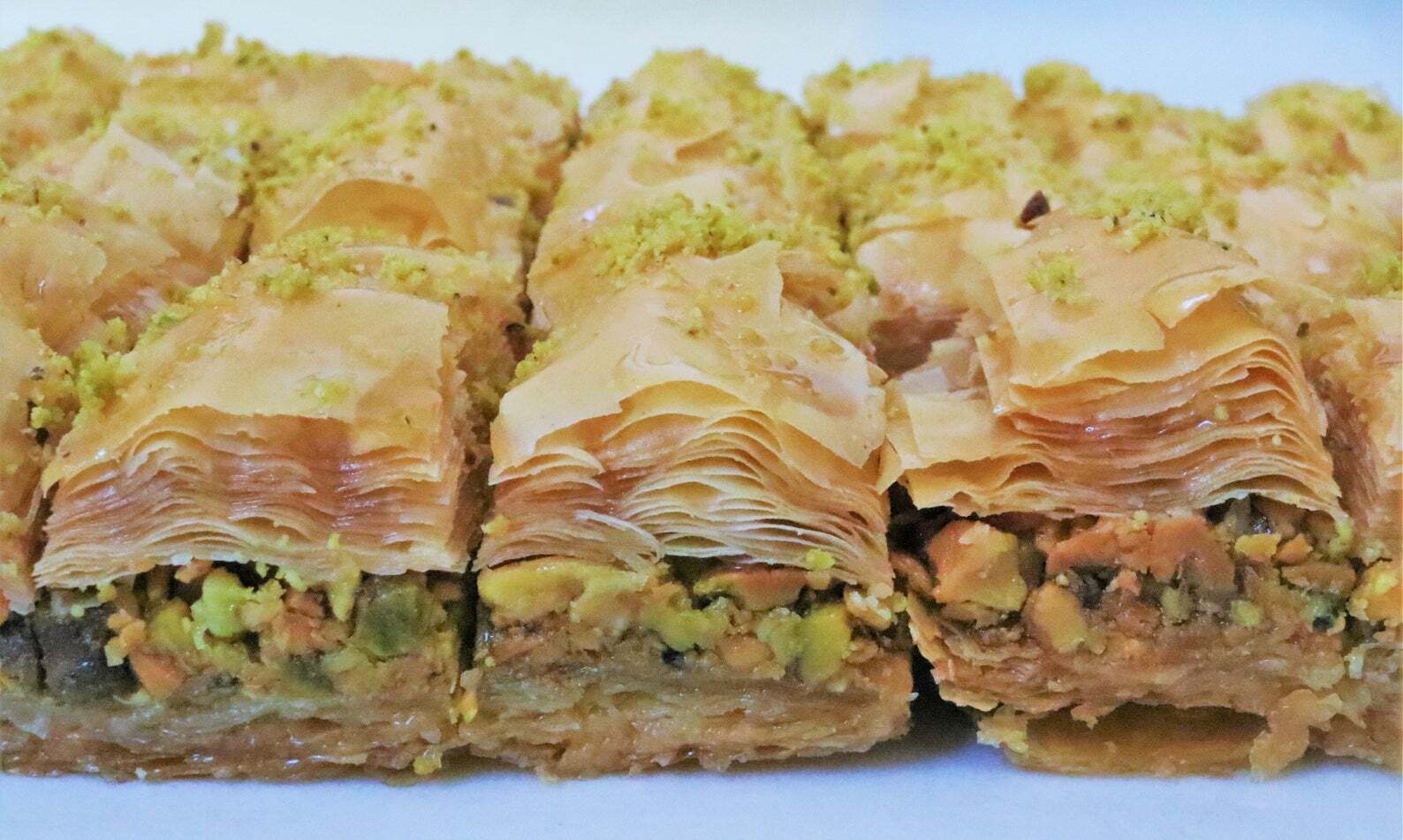 Pistachio Baklava / Homemade baklava / Lebanese baklava / Baklava Dessert