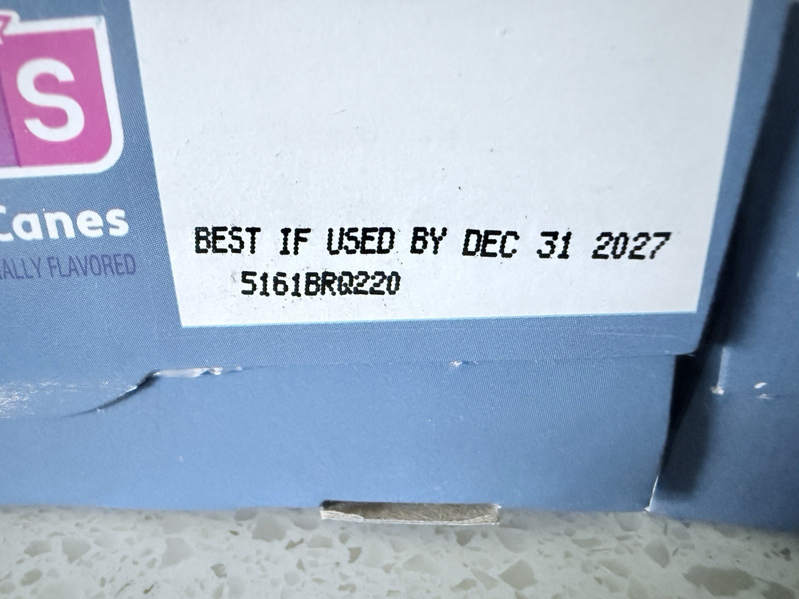 Brachs Blueberry Candy Canes 5 Boxes X 12 – 60 Total Canes Individually Sealed