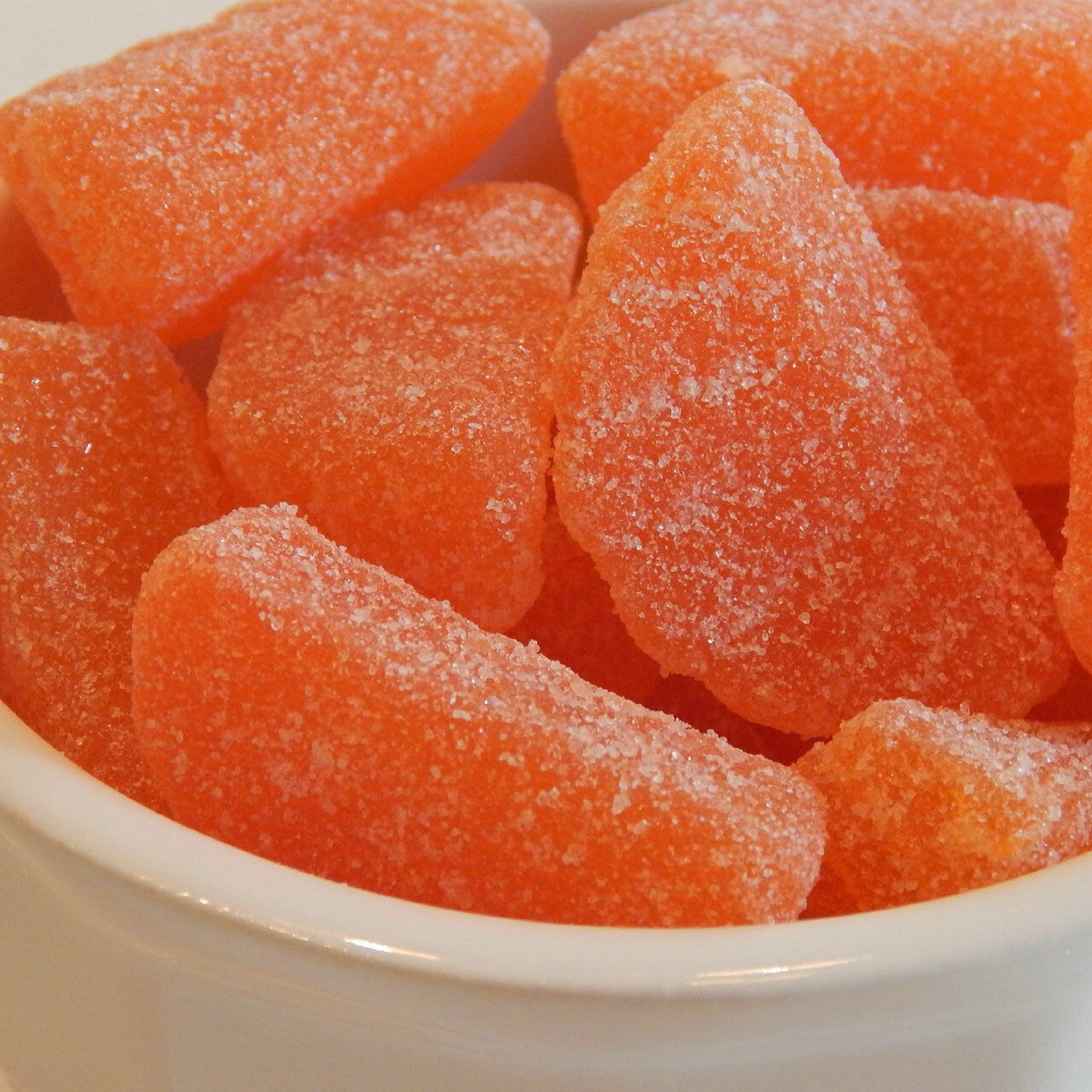 Orange Slices Chewy Fruit Jellies – 3/4lb Bag – Fresh & Tasty – SHIPS FREE