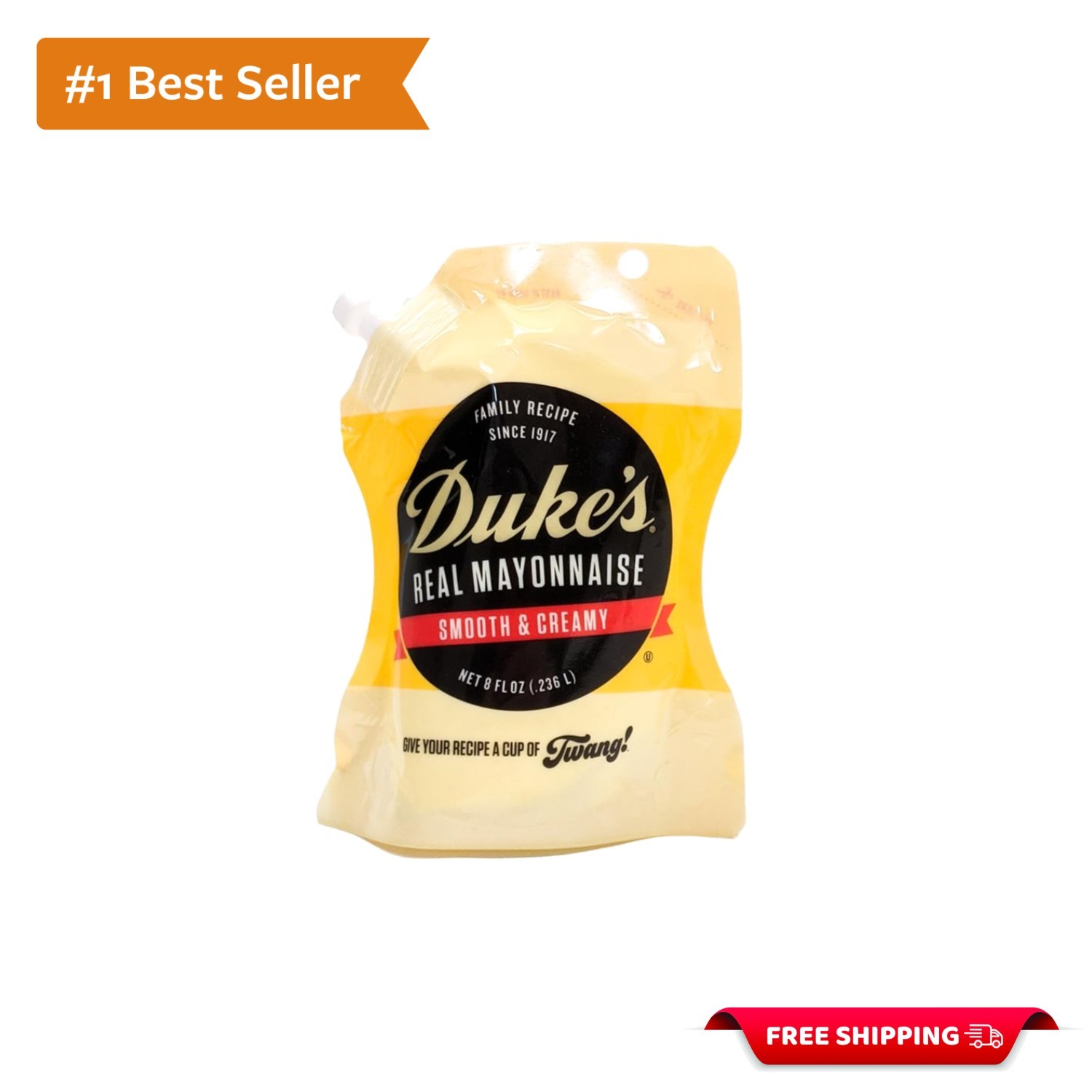 Duke’s Real Mayonnaise Pouch – Elevate Sandwiches with Creamy Flavor
