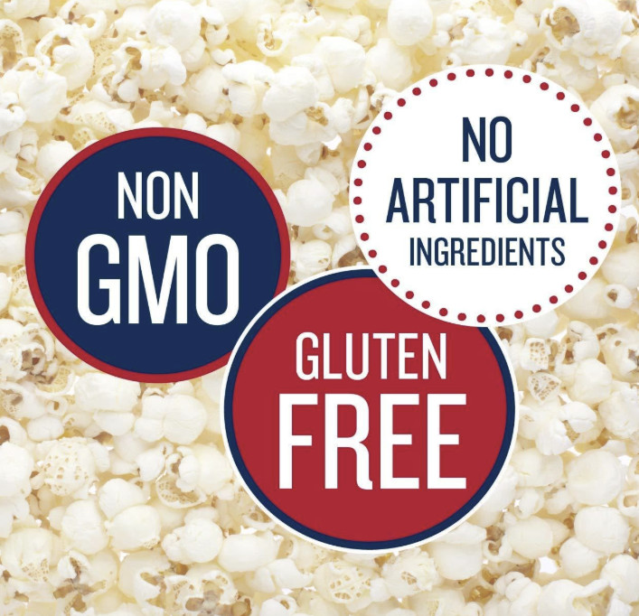 UNOPEN SkinnyPop Popcorn, Original and Dairy-Free White 0.5 Ounce (Pack of 40)