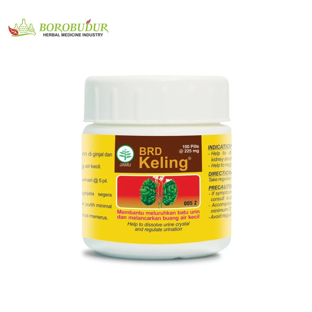 BRD KELING 100 Pill Natural Organic Herbs Spices Fresh Pure Hygienic Premium