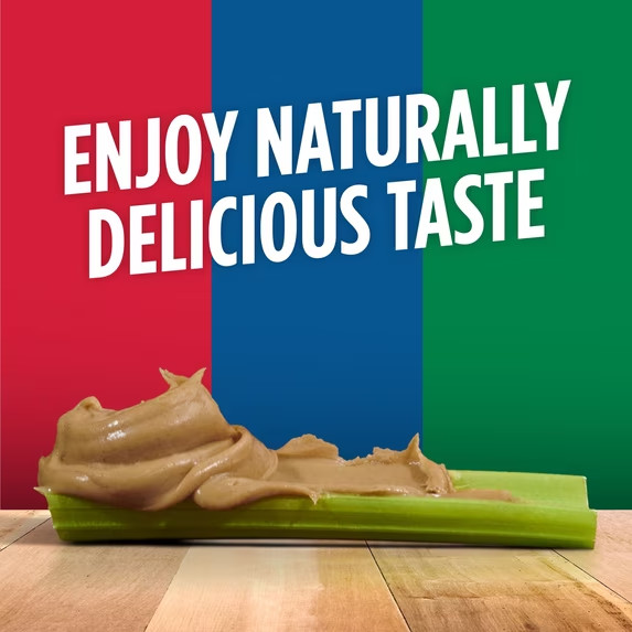 Jif Natural Creamy Peanut Butter Spread, Made with 90% Peanuts, 40 oz Jar