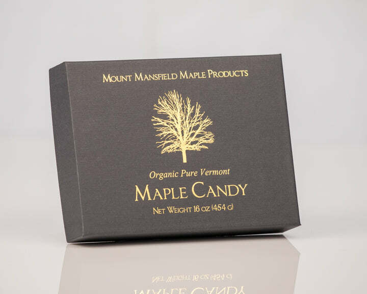 Mansfield Maple Organic Pure Vermont Maple Sugar Candy