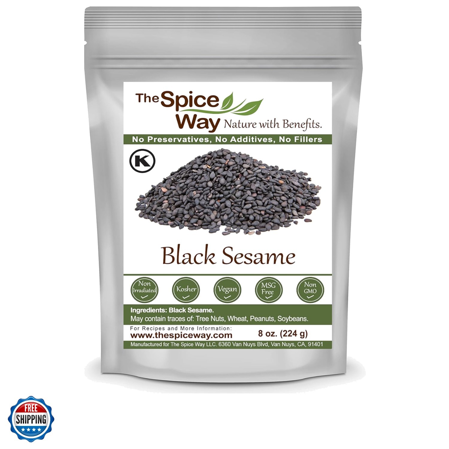 Black Sesame Seeds – 8 oz