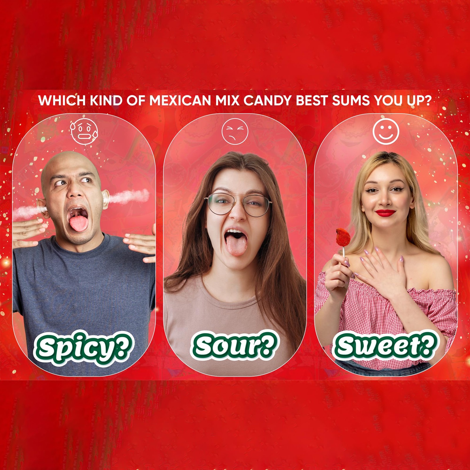 Mexican Candy Variety Pack (50 Count) Dulces Mexicanos, Snacks, with…