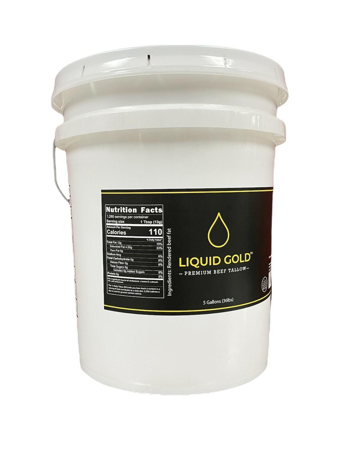PREMIUM BEEF TALLOW – LIQUID GOLD 36LBS/576OZ