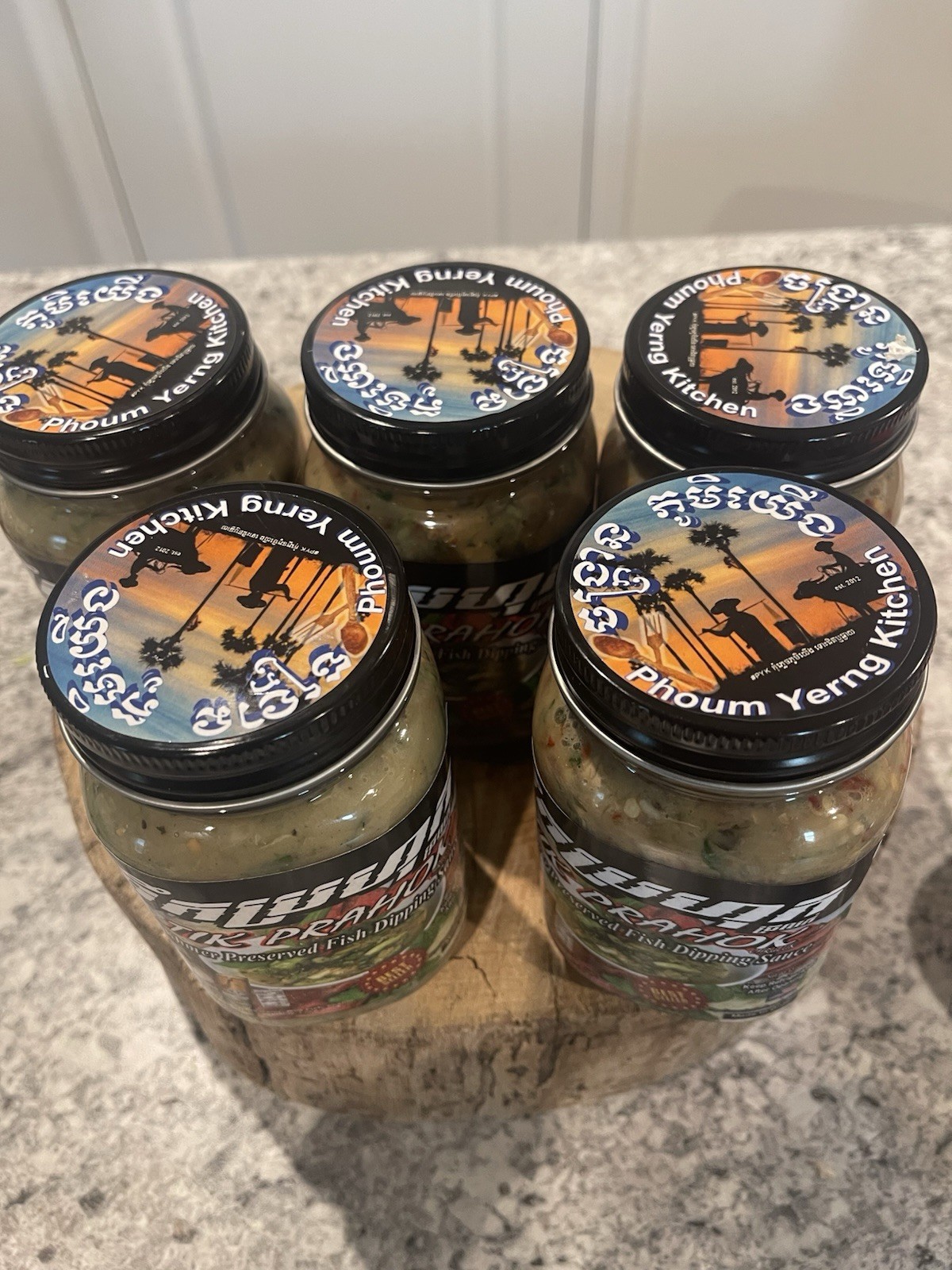 3 Jars (16 Oz Jar) Tik Prahok (Fermented Mud fish Dip Sauce) *Non spicy*