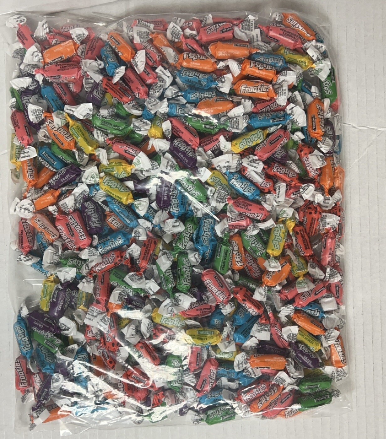 Frooties FLAVOR MIX Fruit Flavored Chewy Candy 2.5 Pounds Bulk FREE SHIPPING