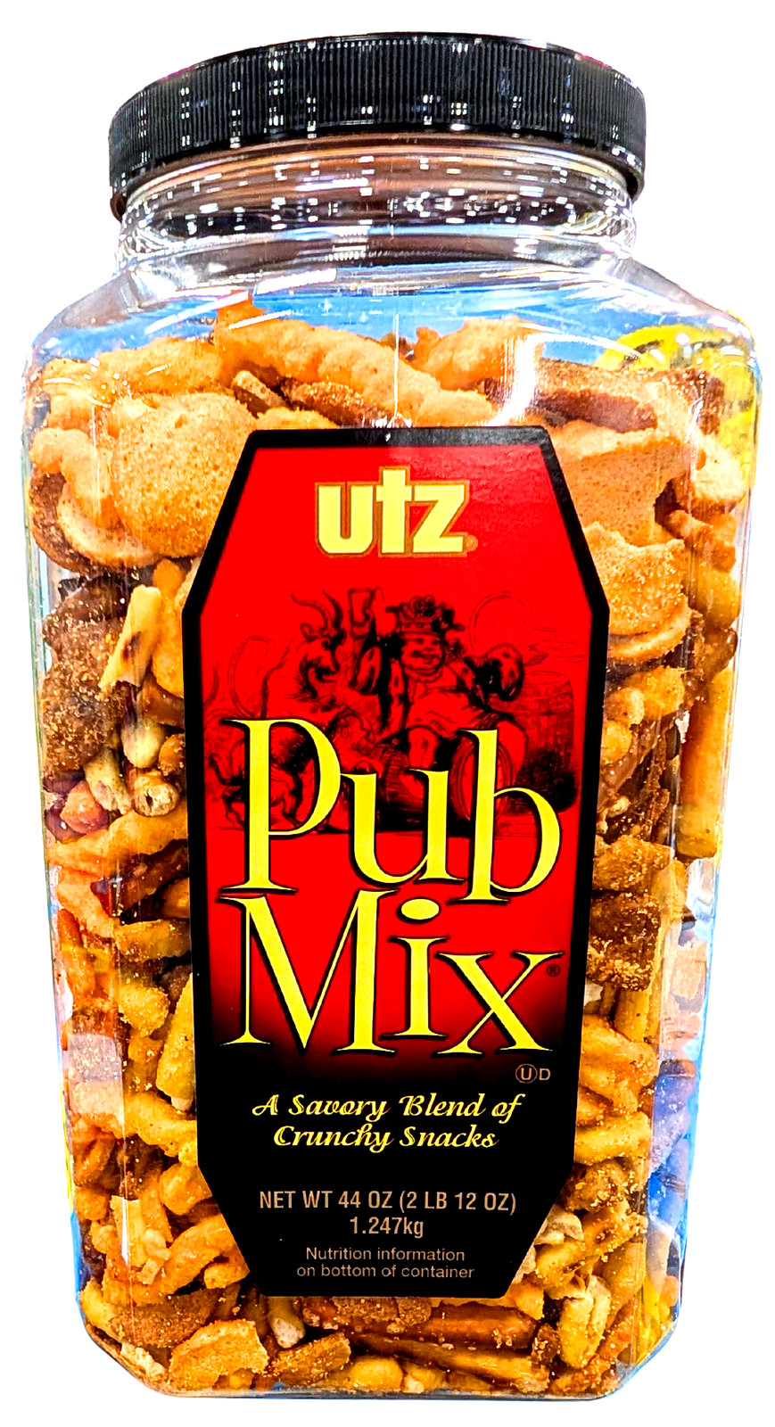 Utz Pub Mix Crunchy Savory Blend Snacks 44 Oz EXP 09/2026