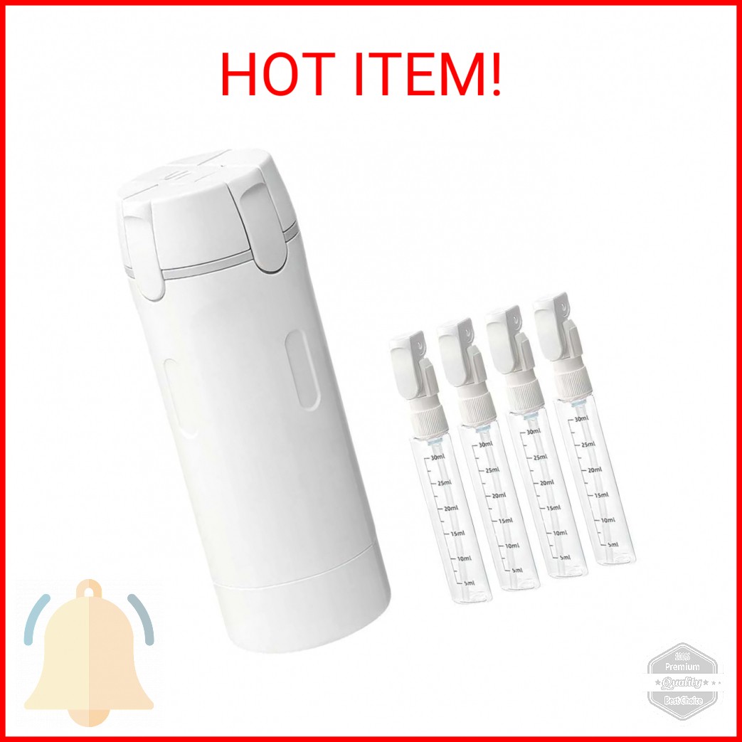 4 in 1 Travel Dispenser, 4 Pack 30ML Travel Bottles with Stickers for Toiletries