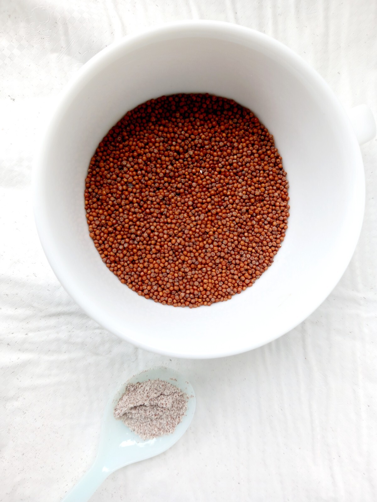 Ceylon Finger Millet Flour KURAKKAN Ragi Powder 100g Pure Organic Sri Lankan