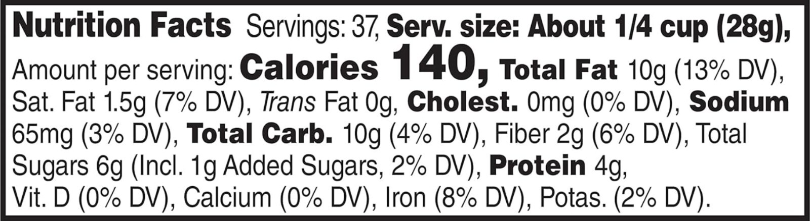 Delicious 37 Oz Nut & Fruit Mix Jar – Perfect for Sharing & Energy Boost