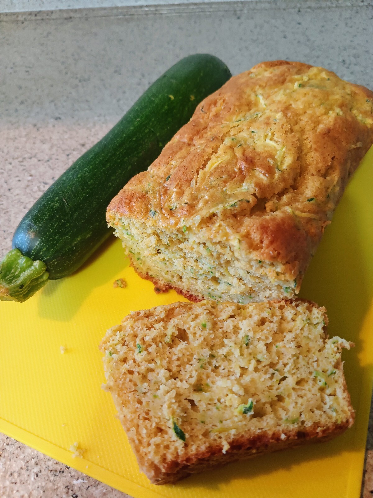 Zucchini Bread Loaf Cake Homemade. Hints of Cinnamon. 8.5 x 4.5 loaf