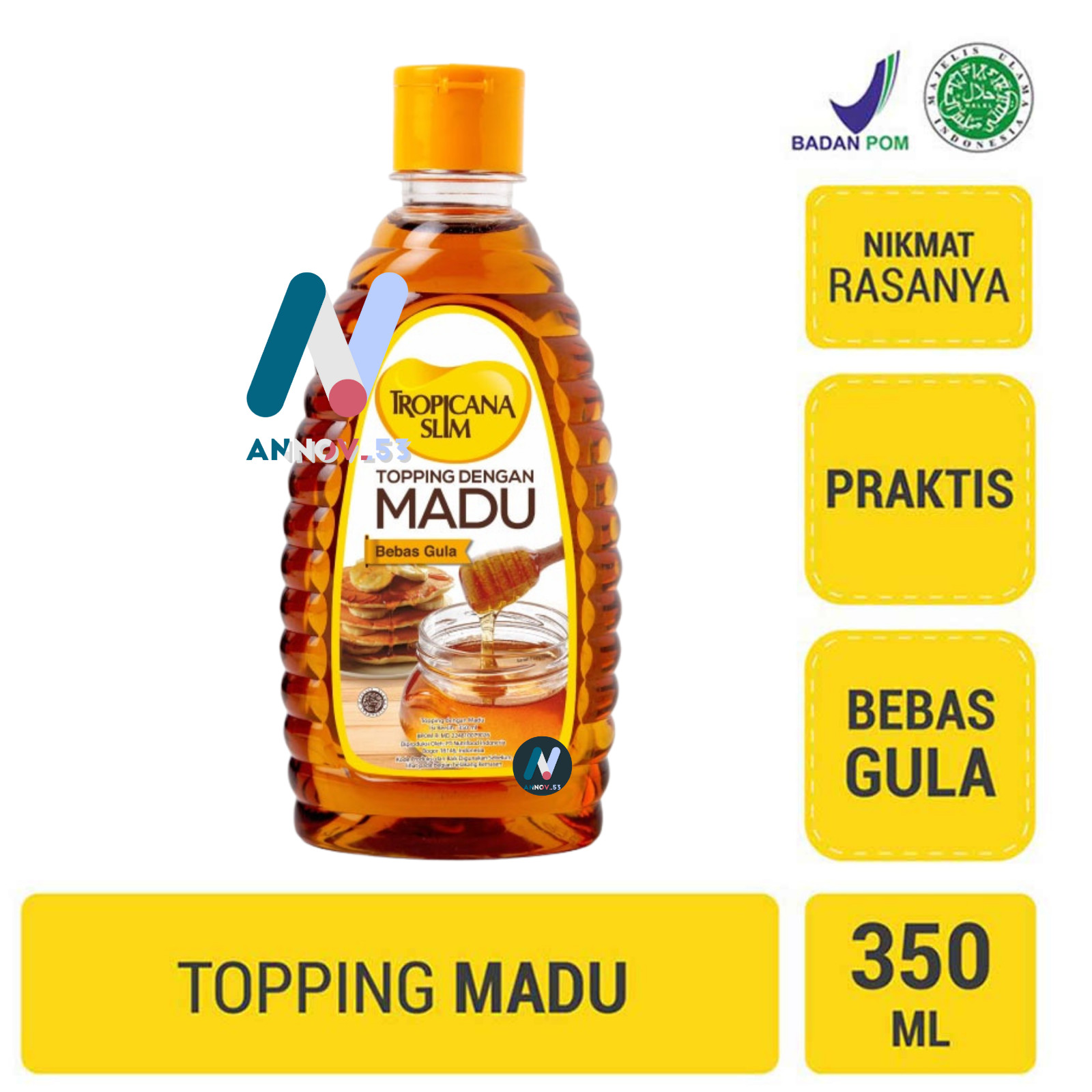 TROPICANA SLIM Honey Diet Health Sugar Free Diabetic Replacement Nutrition 350ml