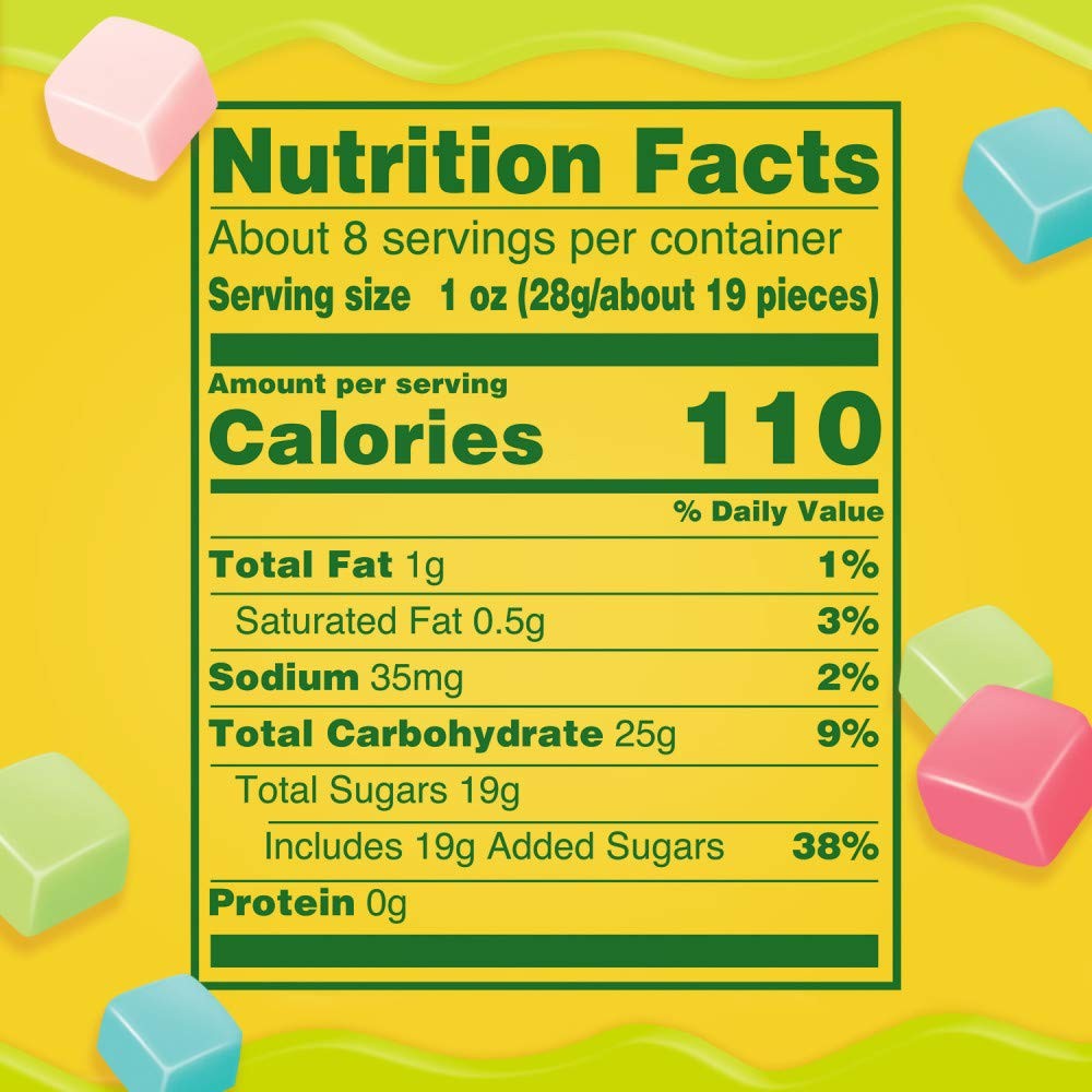 STARBURST Fruit Chews – Mini Sours, 8oz (Pack 8 Ounce of 8), Assorted