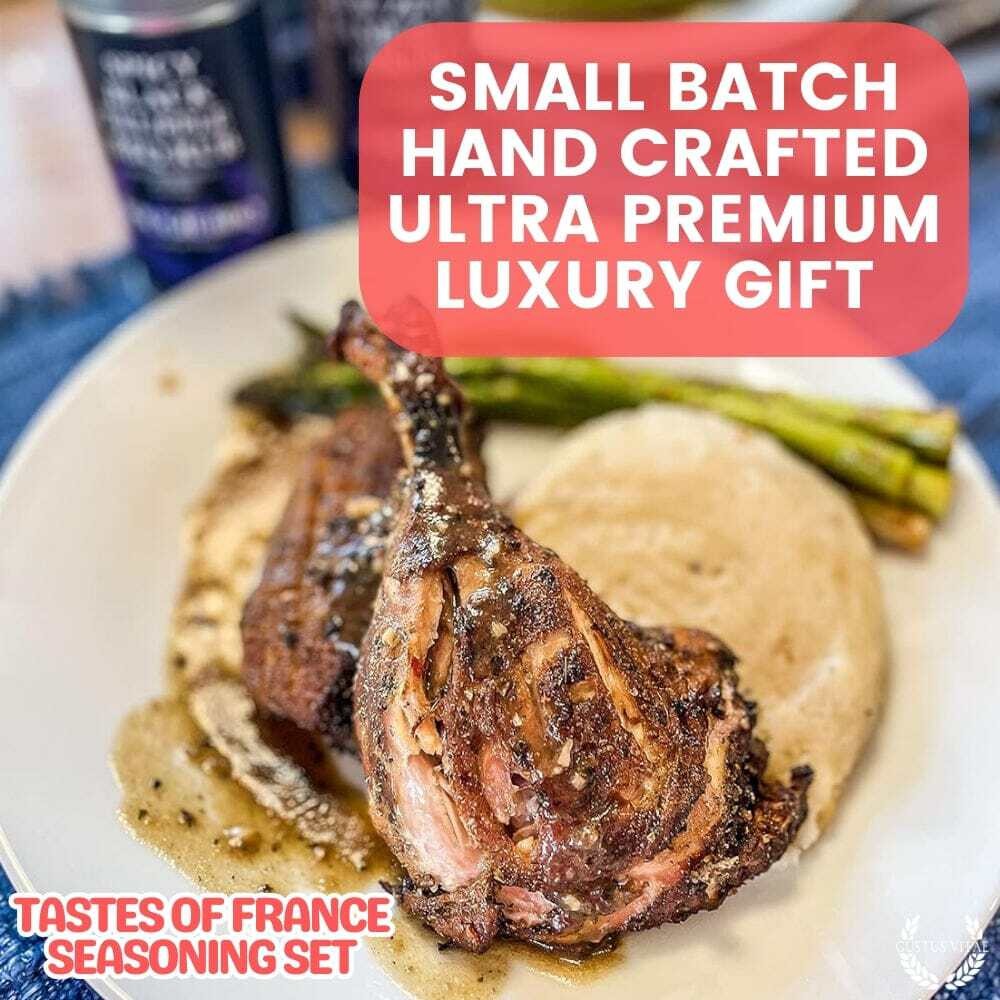 French Seasoning Gift Set – Tastes of France – Artisanal Spice Blends Six Pack
