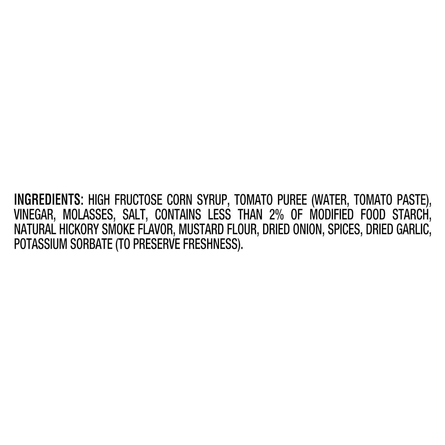 Gourmet Hickory Smoke BBQ Sauce 17.5 oz Bottle – Allergen-Free Indulgence