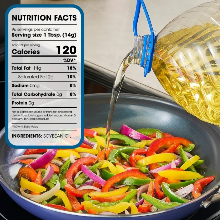 (2 pack) Great Value Vegetable Oil, 1 Gallon choice for all of your cooking New