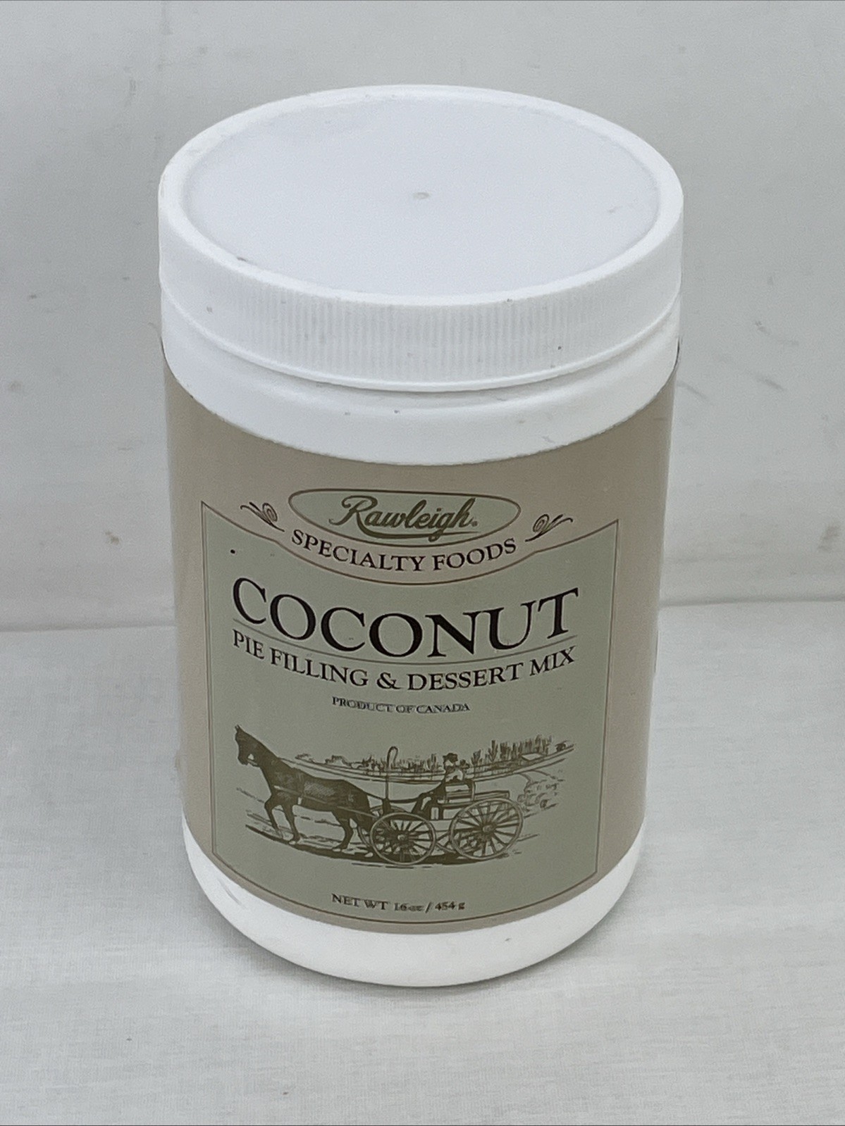 Rawleigh Coconut Pie Filling & Dessert Mix 16 oz.(454 g) NEW W/ FREE SHIPPING!