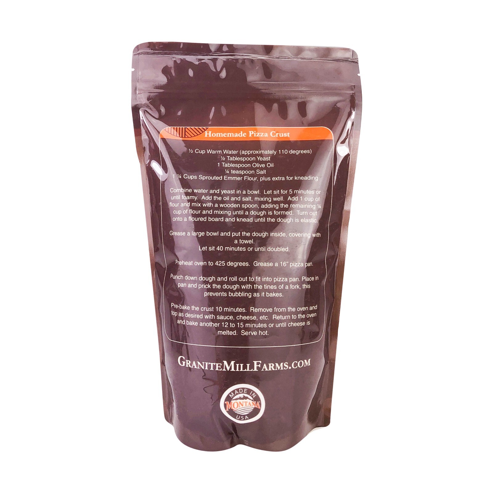 Stone Ground Sprouted Organic Pastry Flour, 30 oz