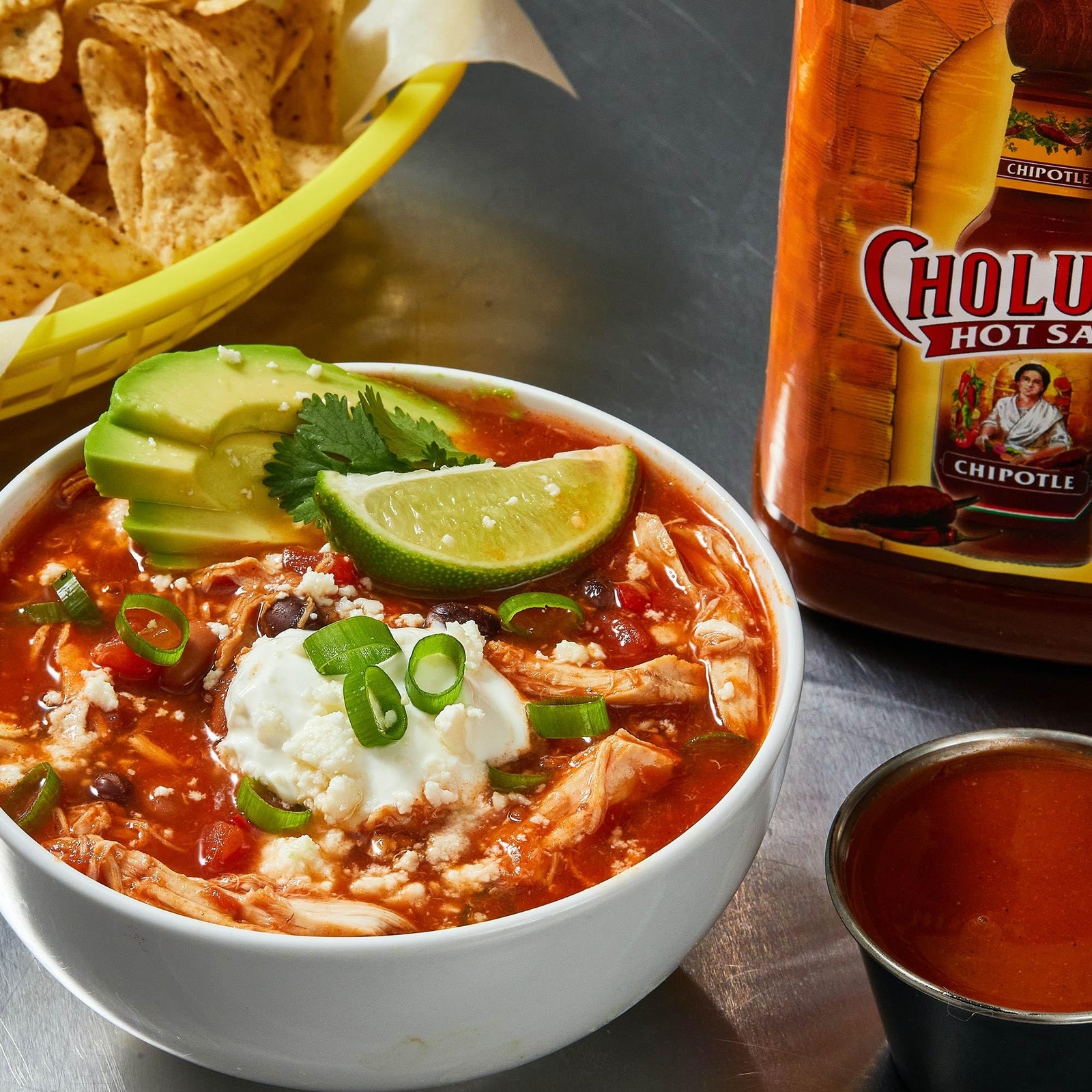 Cholula Chipotle Hot Sauce, 64 fl oz One 64 Fluid Ounce Bulk Container of Ch…