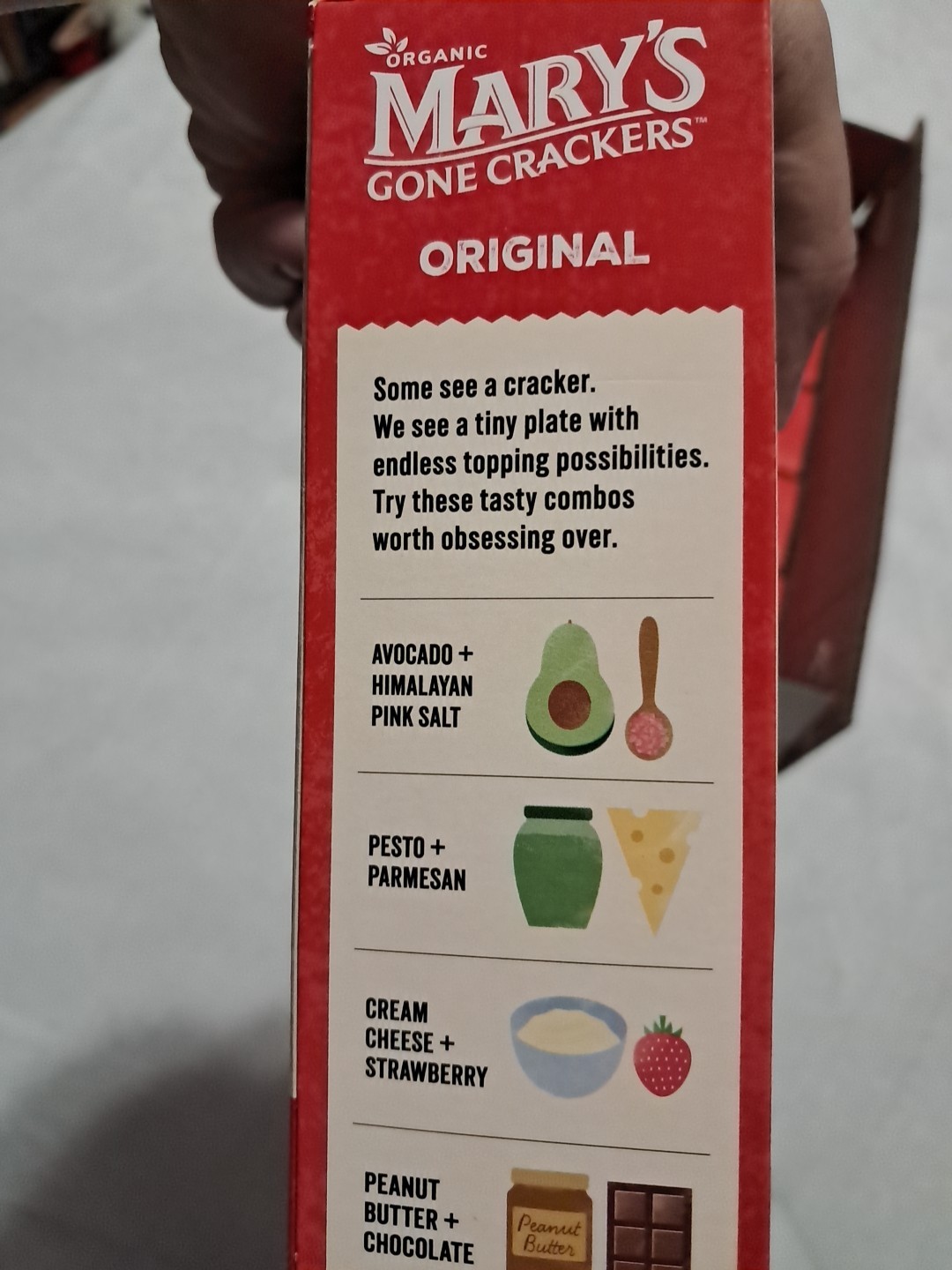 Mary’s Gone Crackers Organic Original Crackers – Gluten-Free, NON-GMO, Vegan…