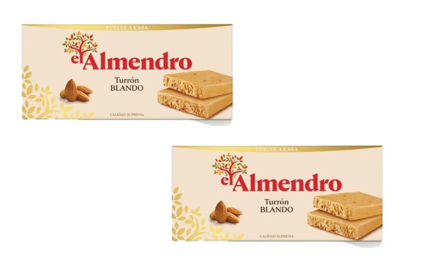 El Almendro Turron Blando 200 grs (7 oz.) 2-Pack