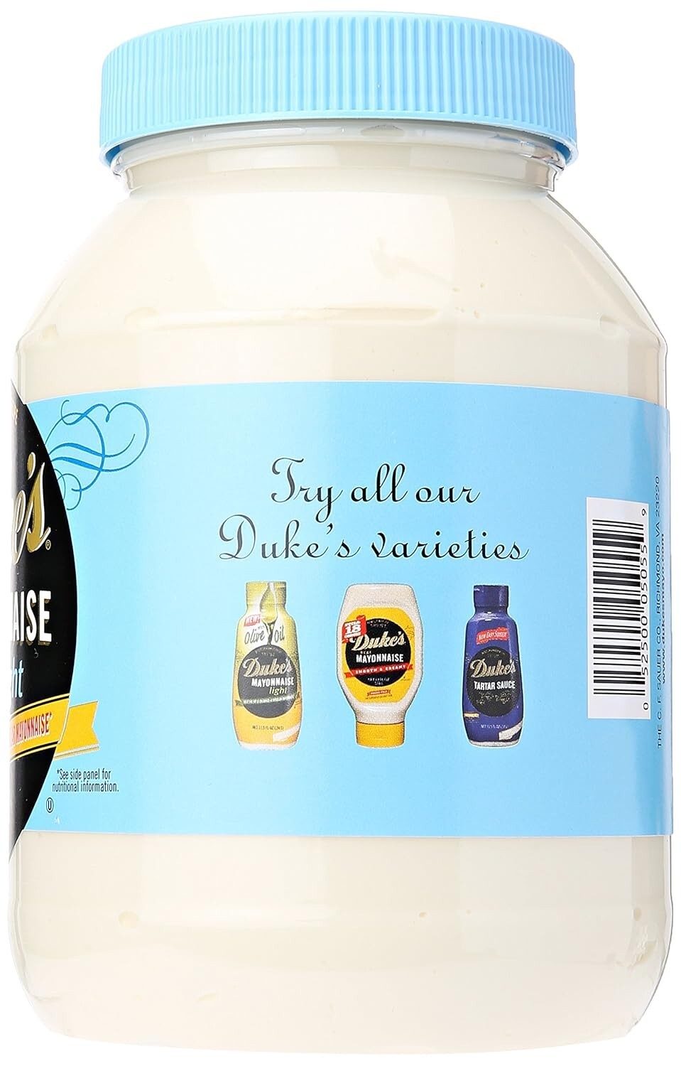 Duke’s Light Mayonnaise, 30 Ounces