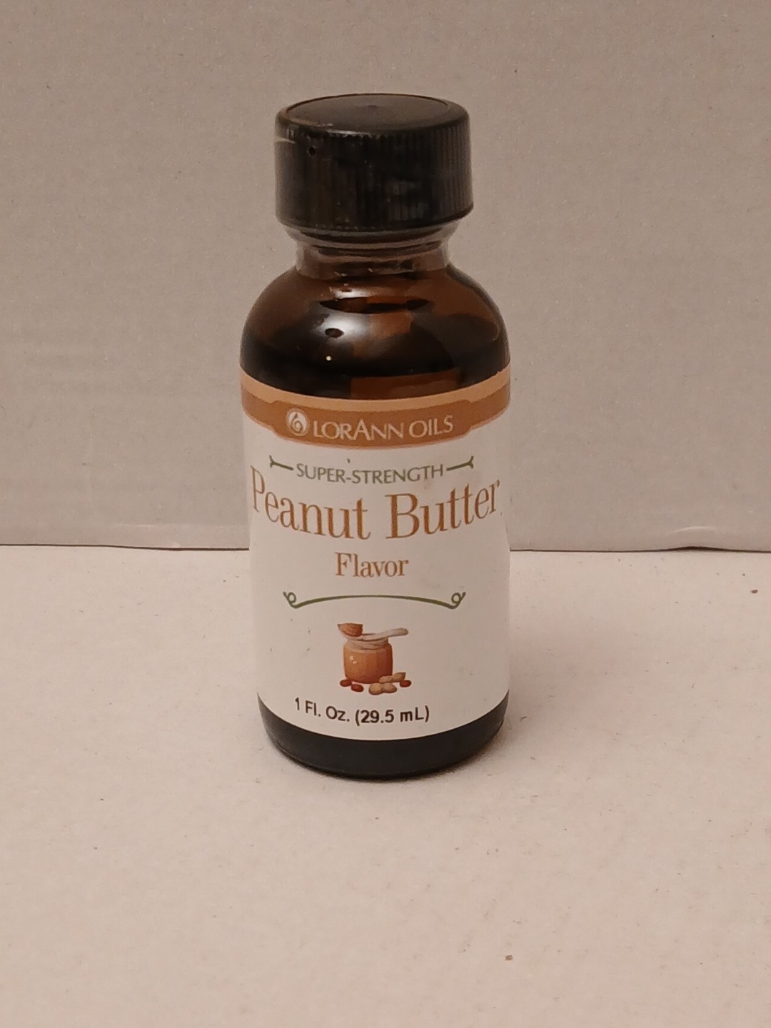 LorAnn Oils Super Strength Extracts & Flavoring Peanut Butter Flavor 1 oz