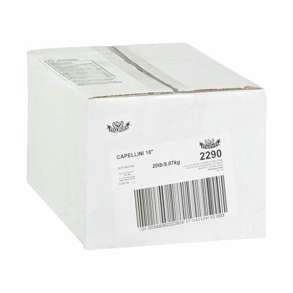 Italpasta Angel Capellini Pasta, 10In 9.07kg/20 LBS