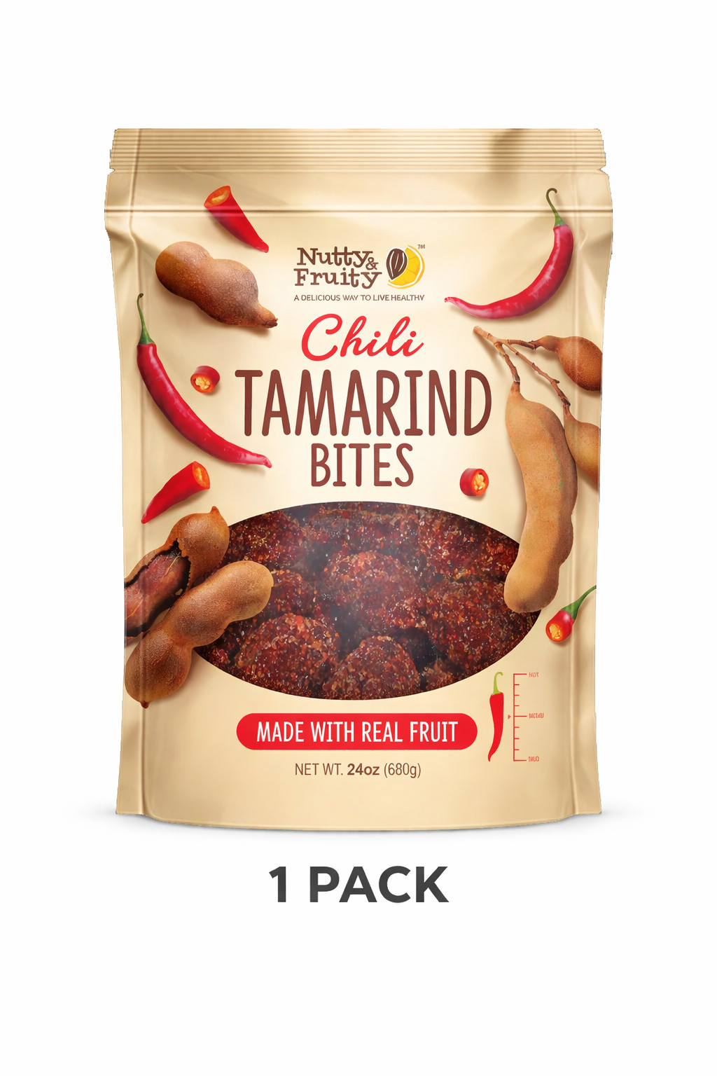 Chili Tamarind Bites – Sweet, Tangy & Spicy Snack Nutty & Fruity
