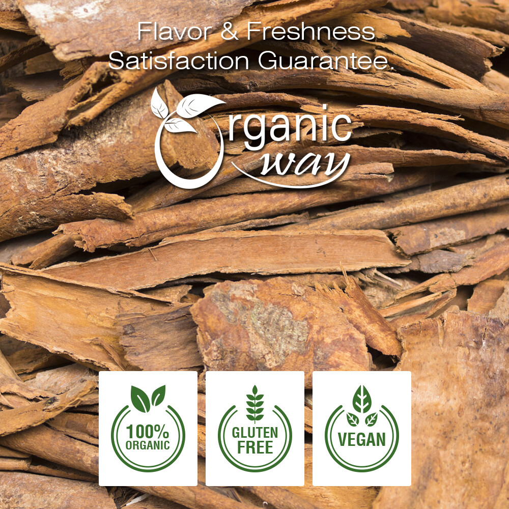 Organic Way True Ceylon Cinnamon Sticks – Organic, Kosher & USDA Certified