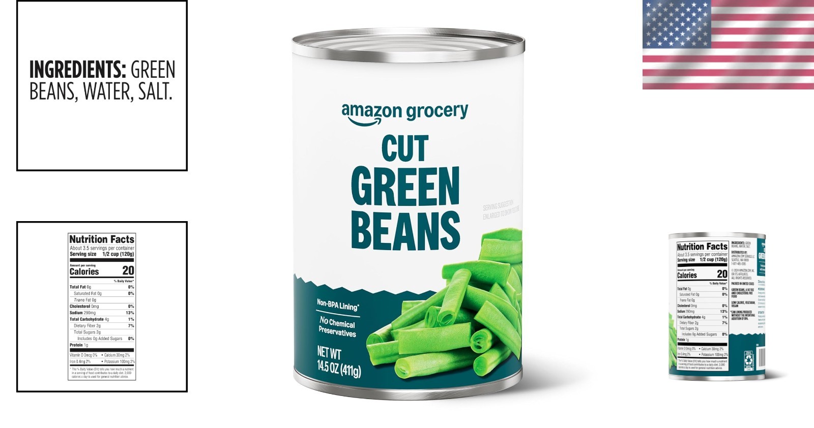 Cut Green Beans, 14.5 Oz