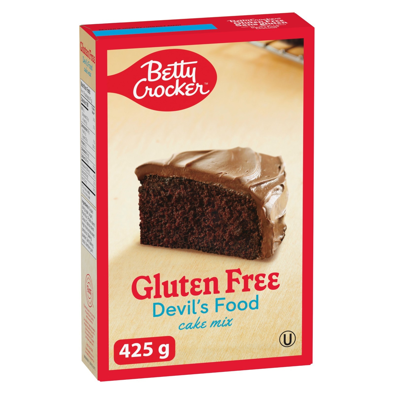 Betty Crocker Devil’s Food Cake Mix Gluten Free 425g Chocolate Sweets