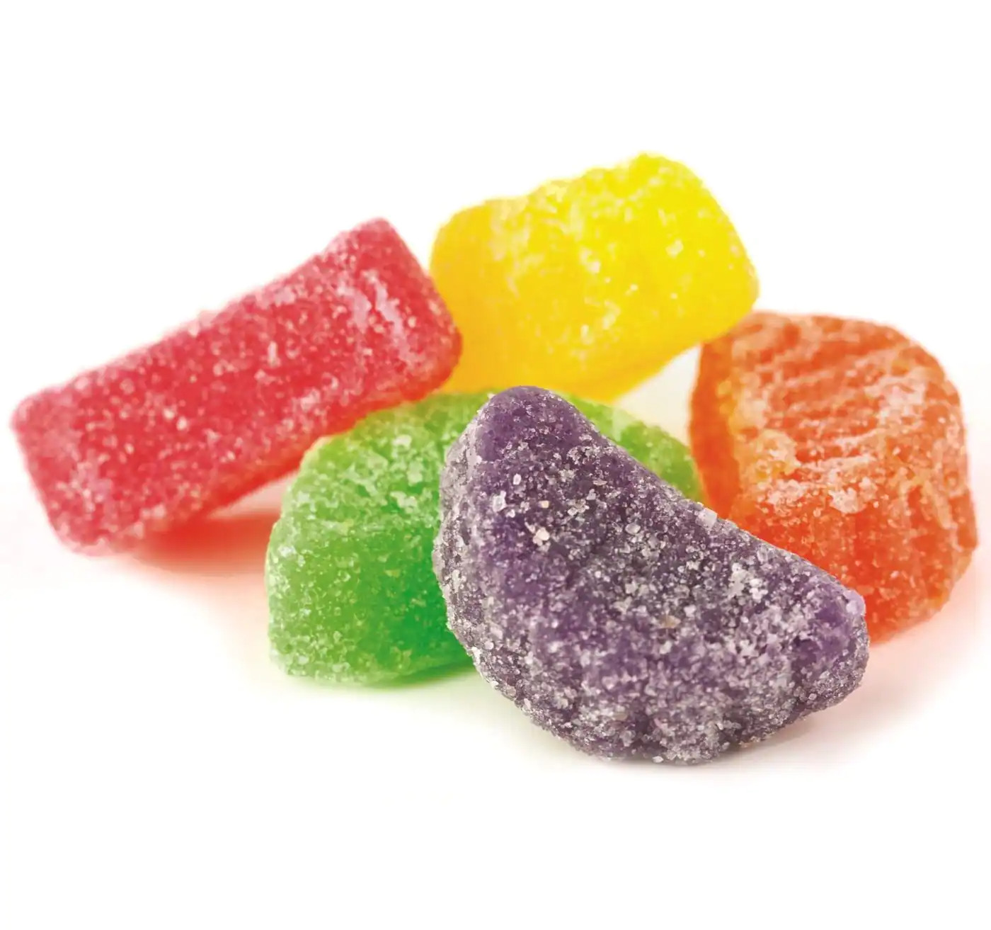 Assorted Chewy Fruit Slices, Chewy Soft Candies FREE SHIP