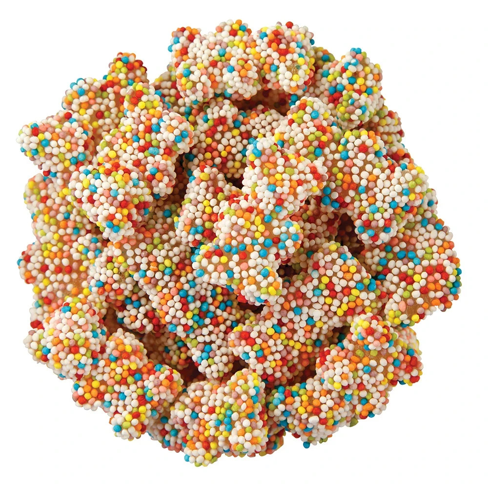 Gummy Crispy Crunch Bears – Premium Fruity Chewy Candy with Crunchy Sprinkles