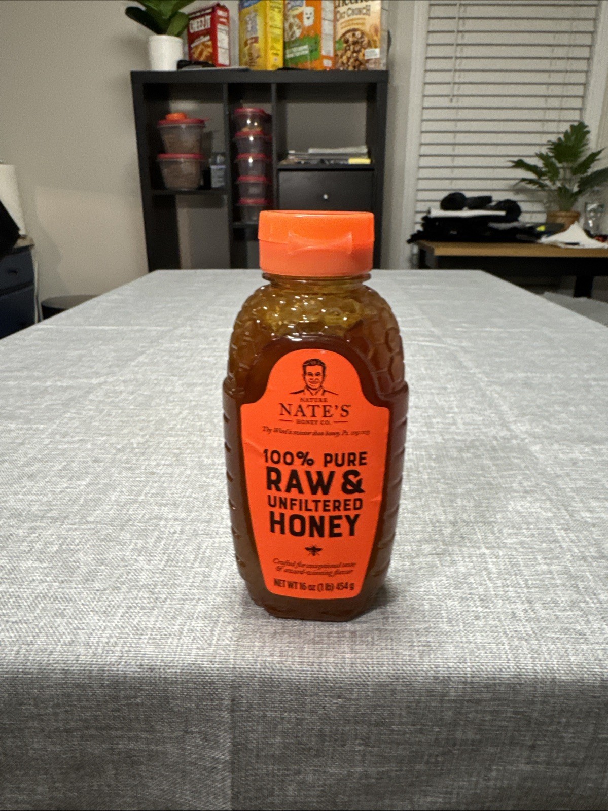 Honey Raw & Unfiltered 100% Pure Nate’s Honey Lot of 4
