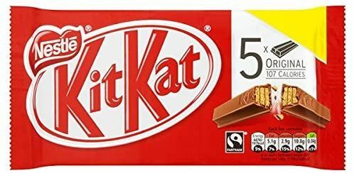 Kit Kat 2-Finger – 5 Bars x 20.7g Per Pack – Pack of 1