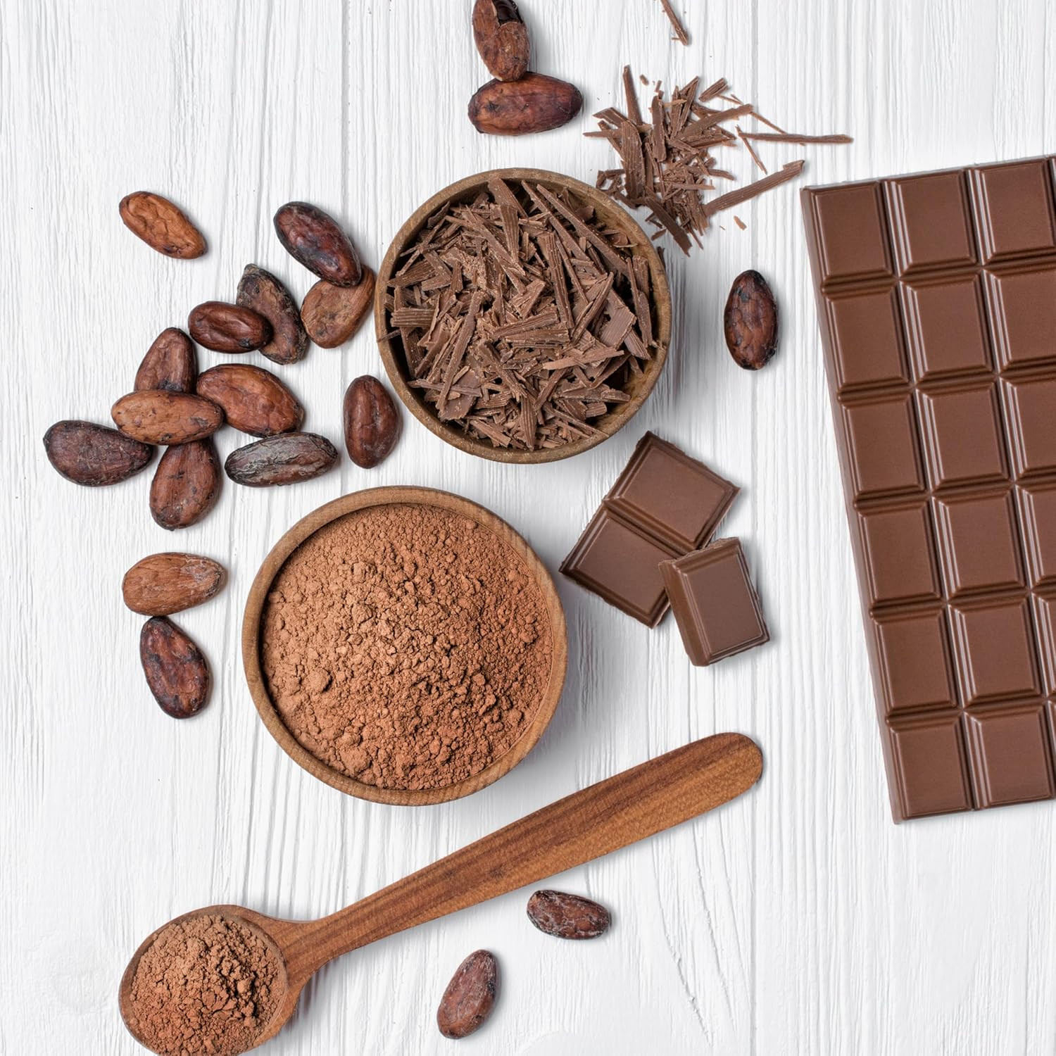 Organic Raw Cacao Beans 2.2 lb Unroasted Vegan Gluten Free Chocolate Making