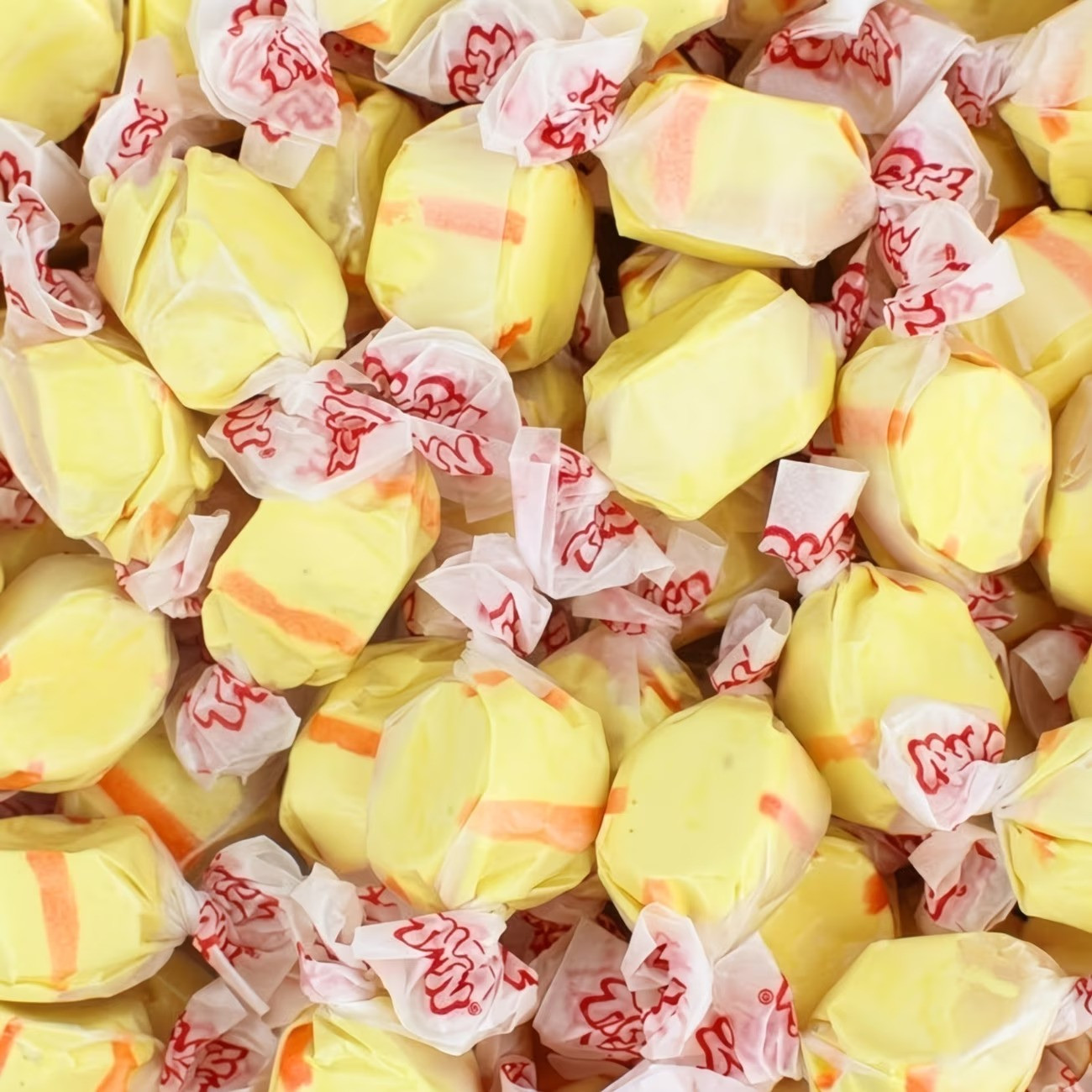 Taffy Town BANANA Salt Water Taffy Bulk Chewy Candy | 1~2 LB | Free Shipping!