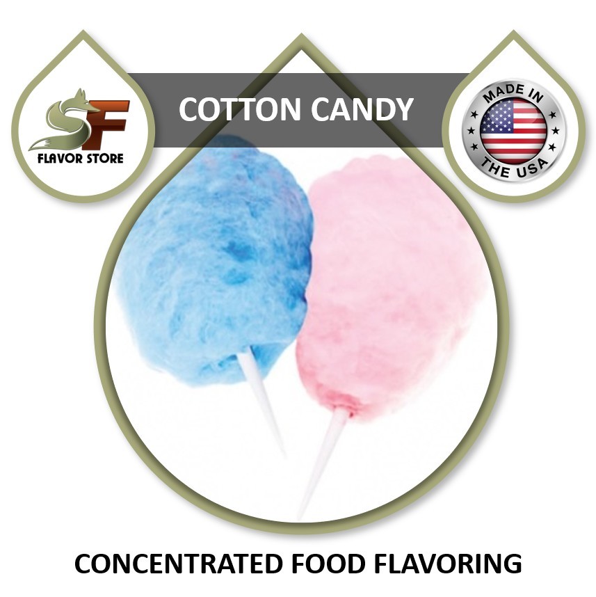 Cotton Candy Food Flavor – Concentrated Food Flavoring – 1oz/30ml – FL057