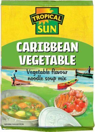 Tropical Sun Caribbean Vegetable Soup – 50g – Pack of 12