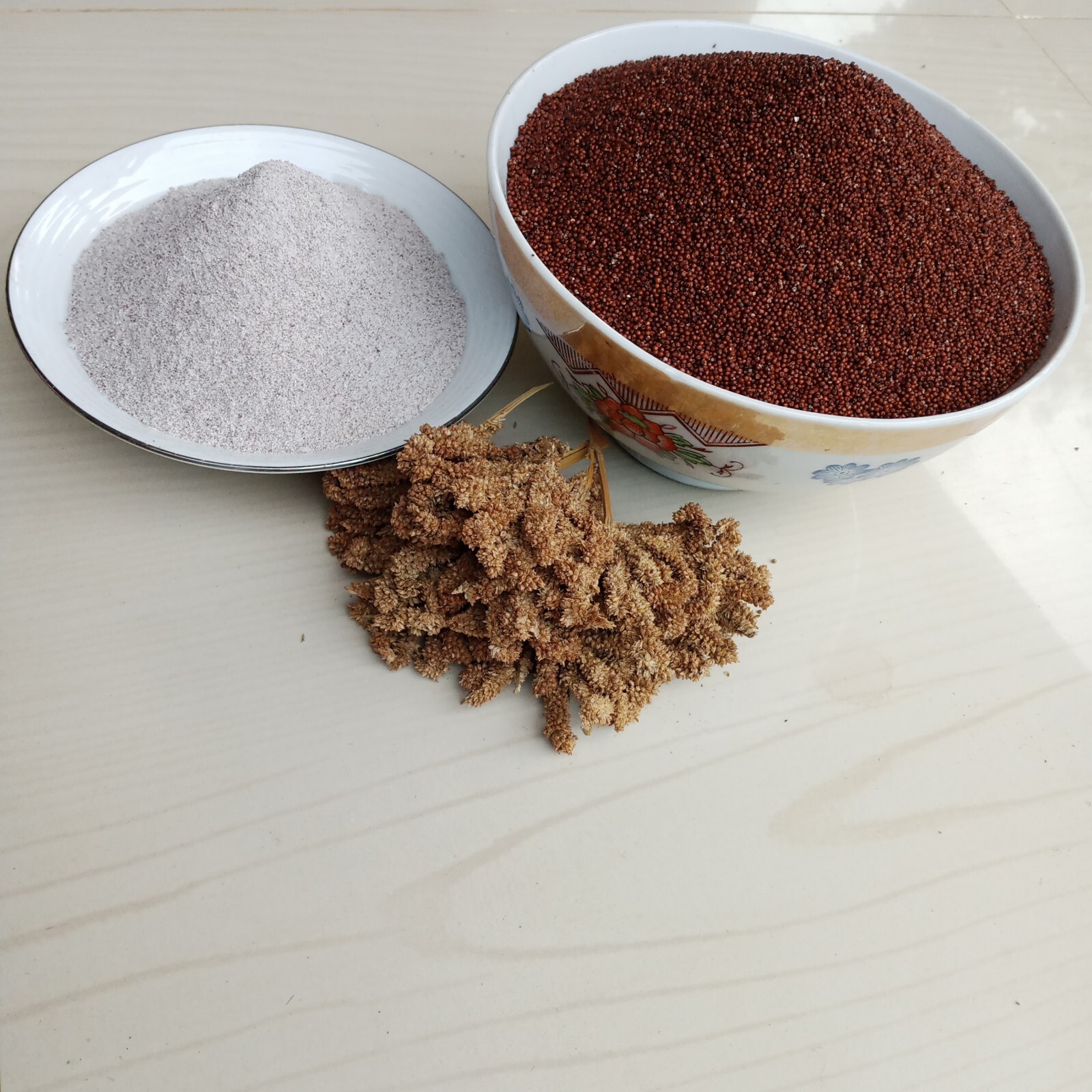 Ceylon Quality Finger Millet Flour/powdered Kurakkan From Traditional Mixer