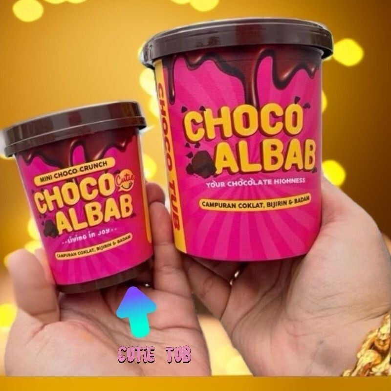 Chocoalbab Cutie Chocoball small tub 85gm (1 quantity 3 pieces for 38.00)